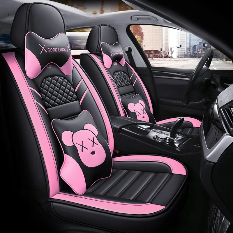 

Leather Universal Car Seat Covers for Jaguar all models F-PACE XJL XE E-PACE XJ6 XK XF XFL auto accessories car styling