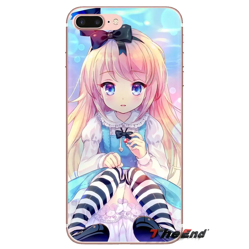 Для LG Spirit Motorola Moto X4 E4 E5 G5 G5S G6 Z Z2 Z3 G2 G3 C Play Plus прозрачный мини-мягкие чехлы Kawaii аниме