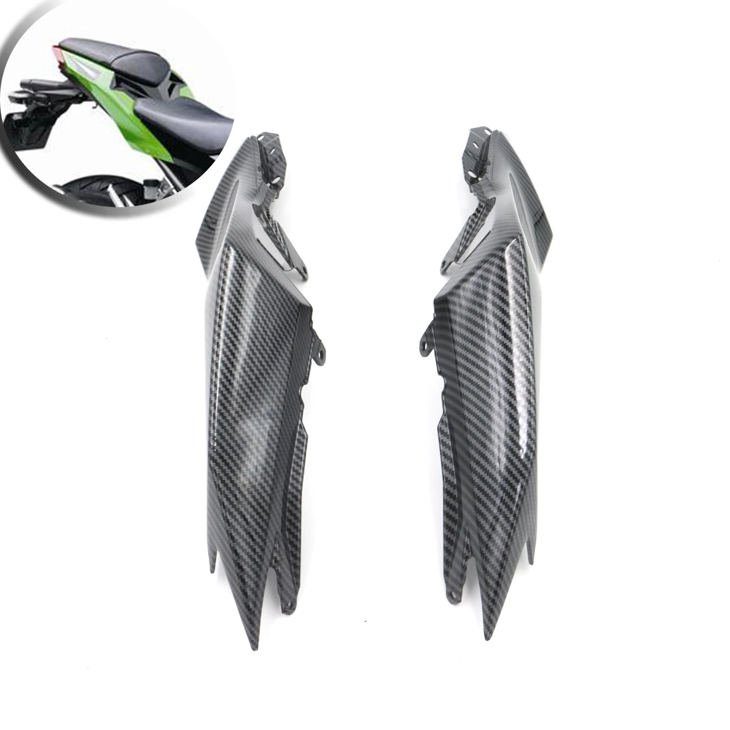 

Задняя левая и правая боковая обтекатель для Kawasaki Ninja 300 EX300 2013 - 2017 2015