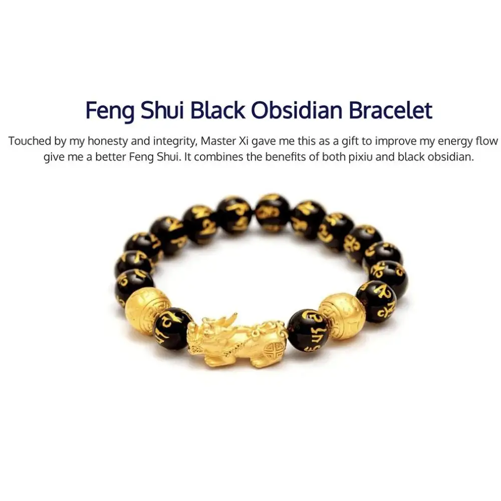 

Six-Character Mantra Gold Pixiu Bracelet Chinese Good Luck Chain Can Bring Luck And Marriage Beast Totem Jewelry Gift Bangles