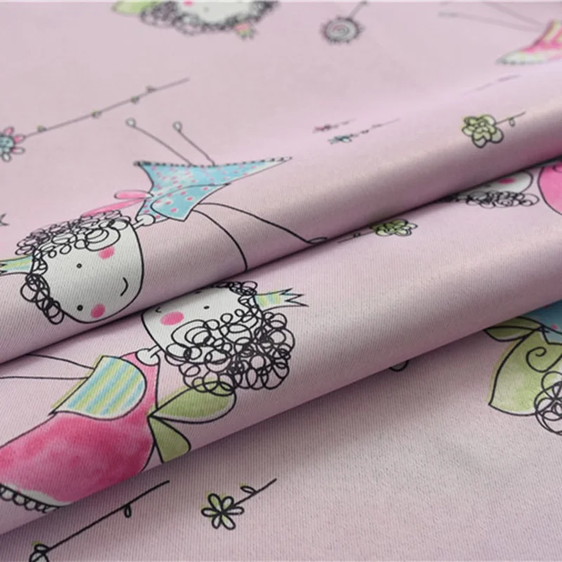 cloth Милые затемненные занавески для гостиной, спальни, детей, девочек, Мультяшные занавески на окна, занавески, занавески для кухни S266& 30 - Цвет: cloth