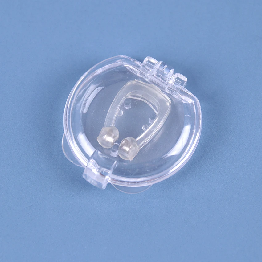 1PC Mini Anti Snoring Nasal Stopper Nose Clip Magnetic Adult With Box Sleeping Health Care Tool | Красота и здоровье
