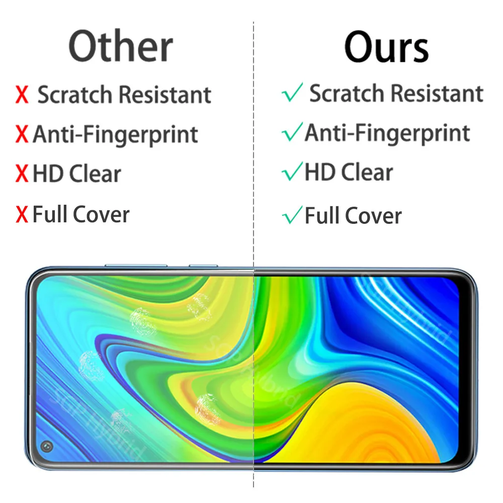 Гидрогелевая пленка 2 шт. не стекло для Xiaomi redmi note 9 pro ote max 9s Note 5 Note7s 8Pro 7 7pro |