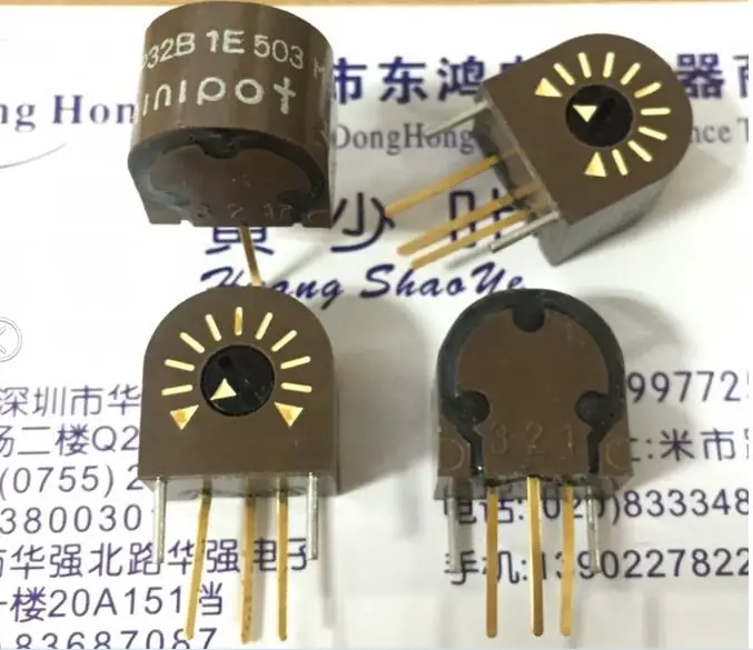 5 шт./лот восток и RJ13 потенциометр с точной регулировкой 100 Европейский 200 500 1 K 2 10