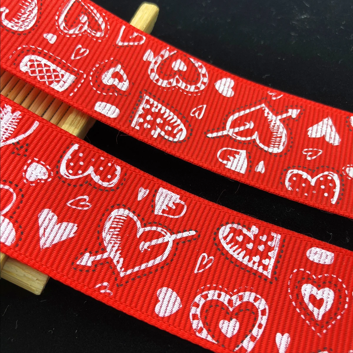 Новинка 5 ярдов 1 дюйм 25 мм разноцветный бант для волос со стрелой Купидона | Дом и