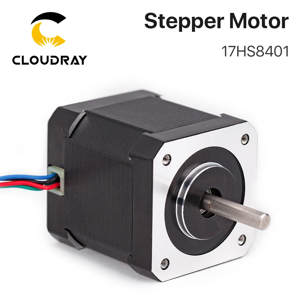 

1 pcs 4-lead Nema17 Stepper Motor 48mm length / 78Oz-in / 1.8A Nema 17 42BYGH 1.7A (17HS8401) motor for CNC XYZ Axis