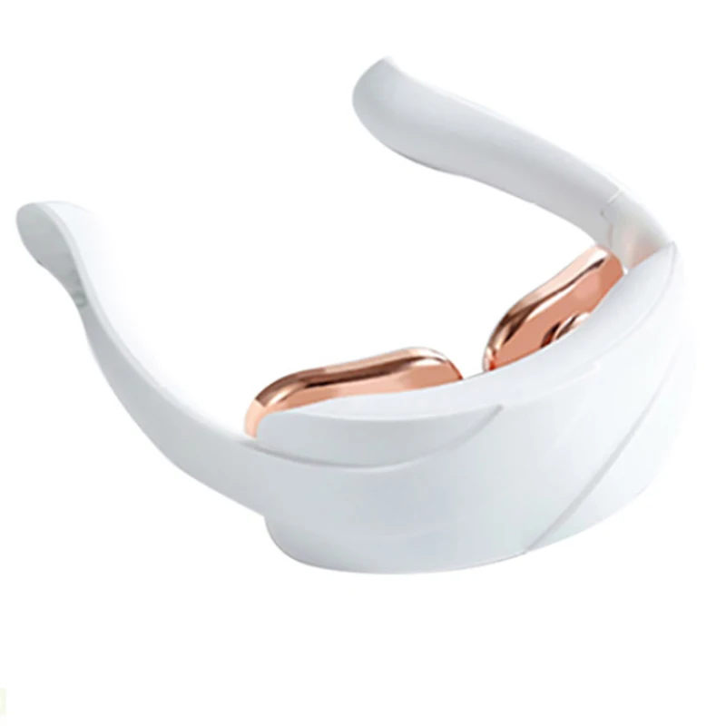 EMS импульсный массажер для шеи с подогревом плечевого массажа зарядка через USB