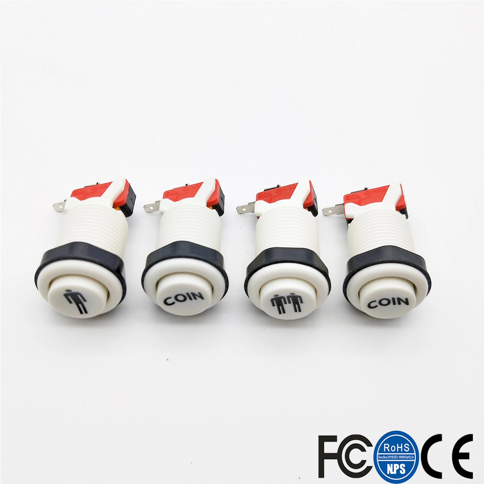 Аркадный набор сделай сам джойстик SANWA в американском стиле HAPP Type COIN 2 кнопка с