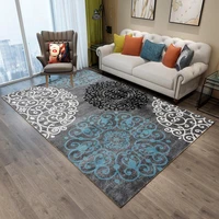 new bohemia style washable carpet rug for living room modern printing geometric floor rug carpet for parlor mat bedroom washroom