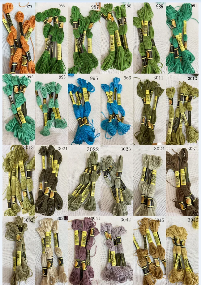 Нитки CXC две этикетки Роза для меня 10 штук стандартные цвета ниток 13 | Дом и сад