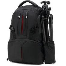 Professional Waterproof Shockproof Digital Product Double Shoulder Backpack Large Capacity Photography Camera Support Bag