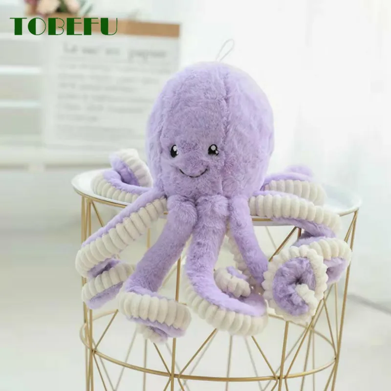 Имитация осьминога TOBEFU плюшевая подвеска мягкие куклы-животные игрушки
