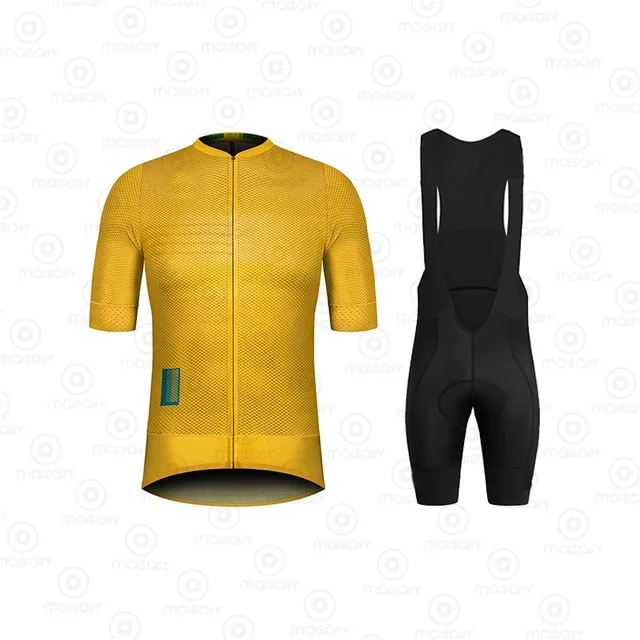 

Raphaful Summer Men Cycling Suits Bib Shorts Mountain Bike Uniform Bicycle Clothing Triathlon Cycling Kit Ropa De Ciclismo Set