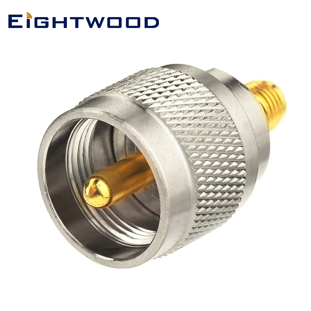 

Eighewood Car CB Radio Walkie Talkies Antenna Adapter SMA Female to UHF Male PL-259 Connector for Kenwood Wouxun BaoFeng TYT