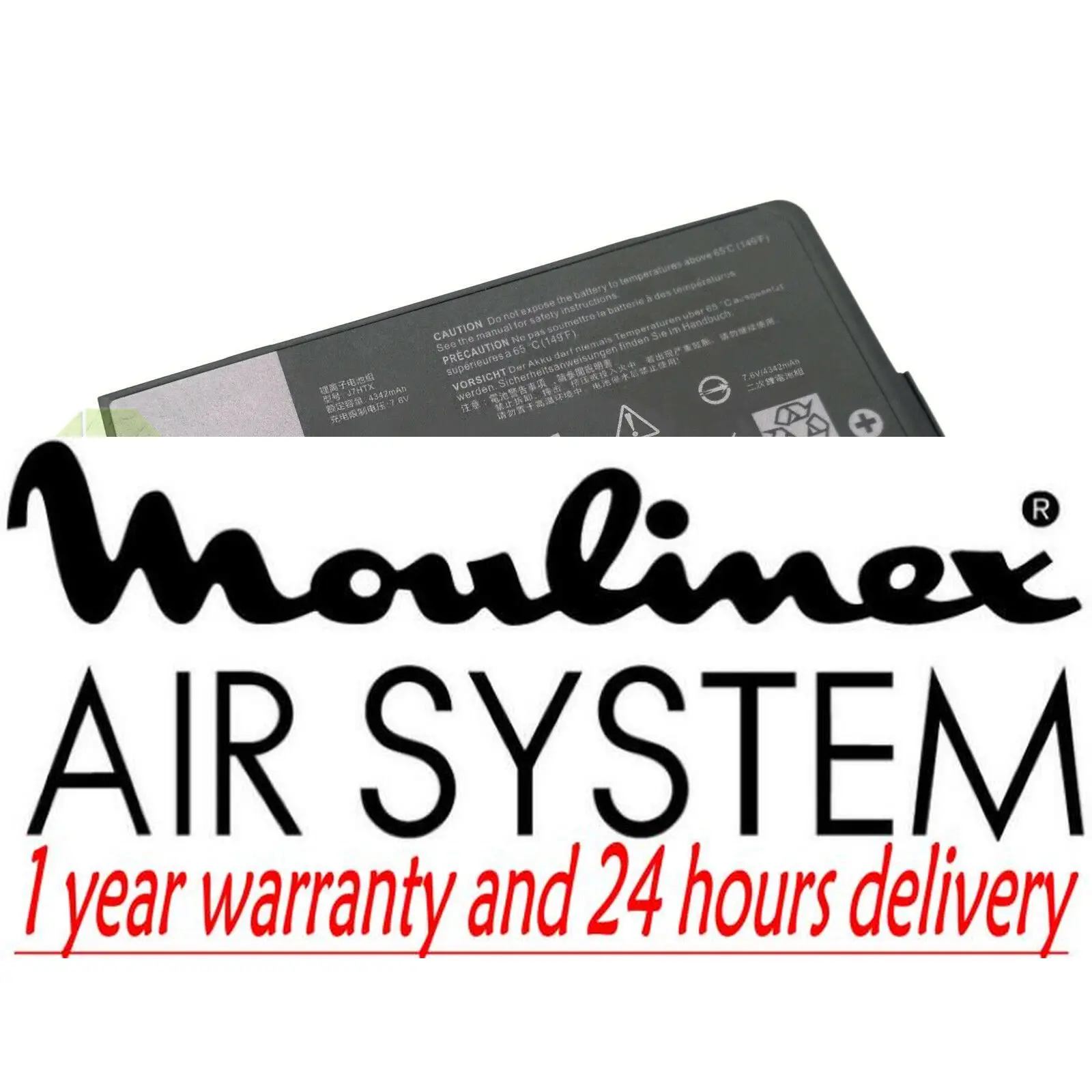 

Новый J7HTX FH8RW 7,6 V 34Wh Аккумулятор для прочного планшета Dell Latitude 12 7202 7212