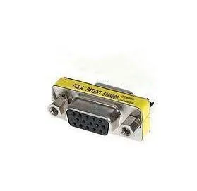 1 шт. 15 pin D Sub VGA SVGA мини адаптер для смены пола разъем F/F Женский|Компьютерные