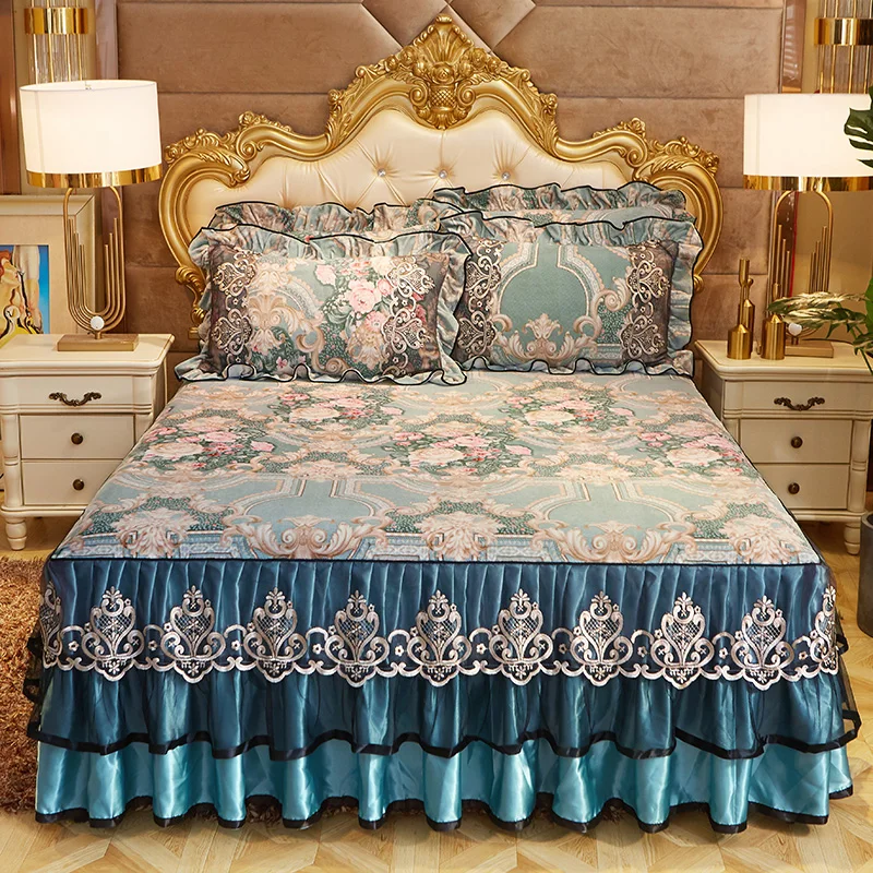 Роскошная Европейская мягкая фланелевая флисовая бархатная кружевная