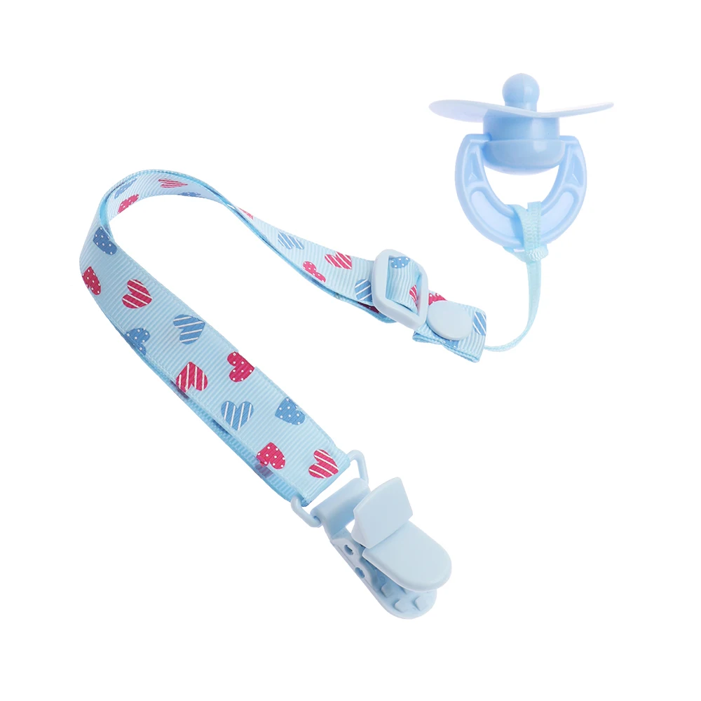 Детская Соска пустышка с цепочкой 1 шт. мультяшная лента пояс соска Прорезыватель