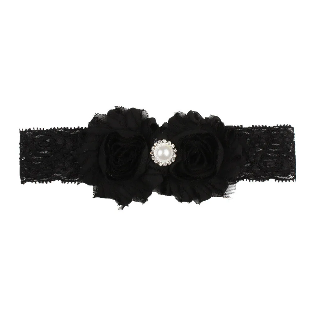 1 шт. аксессуары головные повязки Детская чалма повязка на голову с цветком для