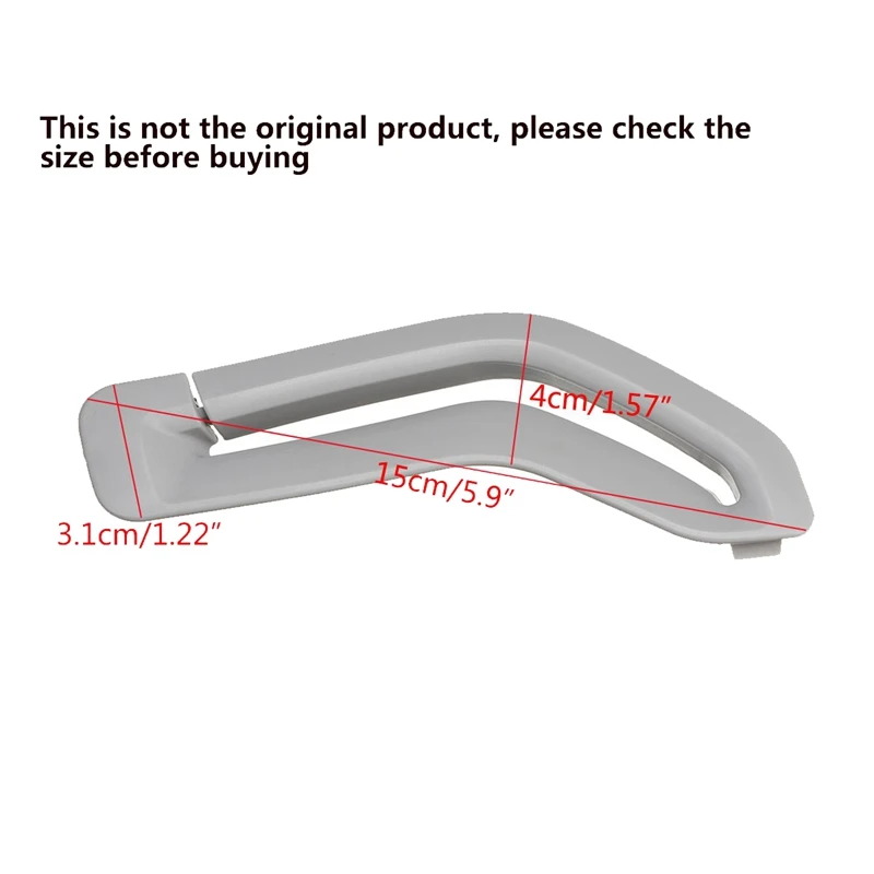 2Pcs Car Seat Belt Retractor Guide Adjuster Cover Buckle for Volvo S60 S80 V70 XC90 39885877 39885875 | Автомобили и мотоциклы