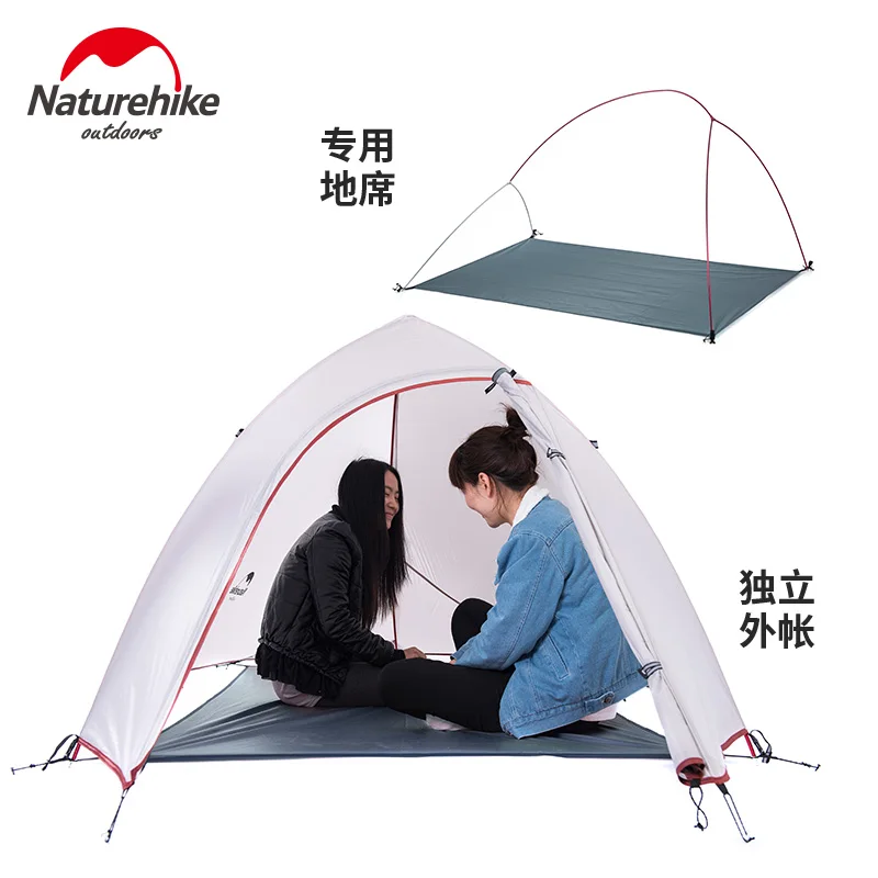 NatureHike фабрики новая модернизированная 2 местная палатка двухслойная Водонепроницаемая Ткань Кемпинг Пеший Туризм Рыбалка палатки