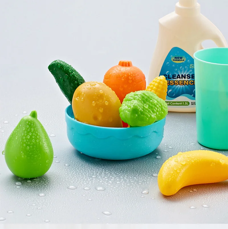 Детские игрушки для кухни имитация электрической мойки Играйте в кухню посуда