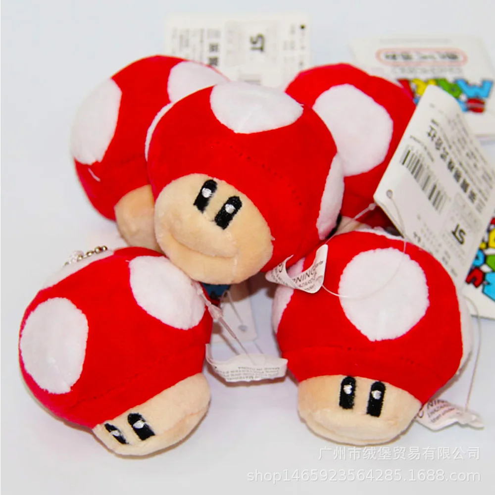 10 шт./лот аниме подвески плюшевые игрушки мягкие животные кукла подарок | Игрушки