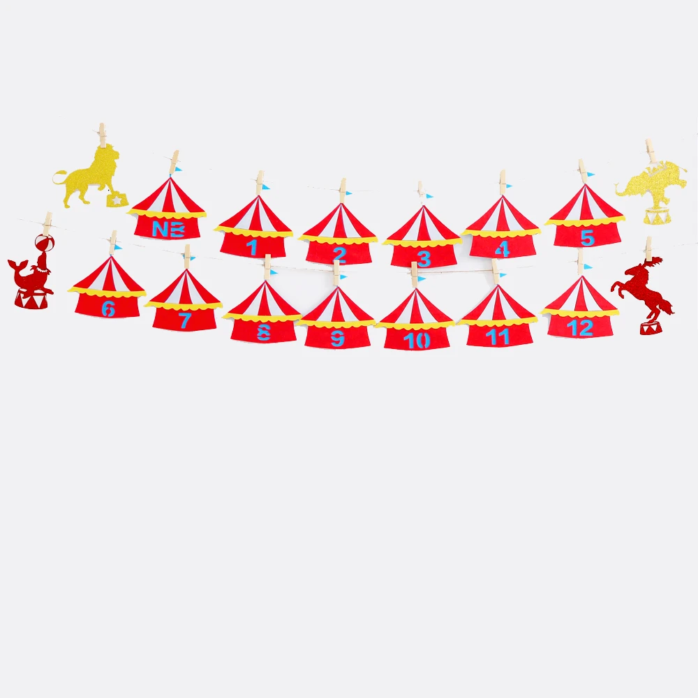 Детская фетровая фотография|Флажки вымпелы и конфетти| |