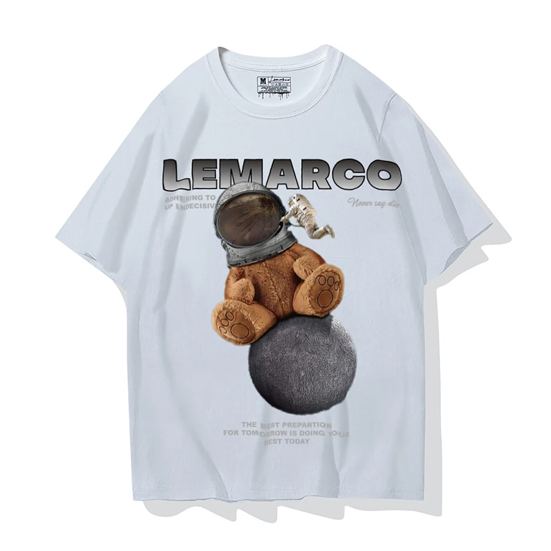 Футболка мужская оверсайз с круглым вырезом повседневная хлопковая рубашка