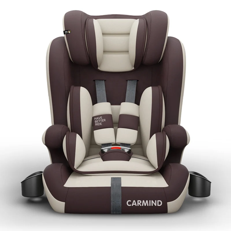 Carmind детское автокресло безопасности для 9 месяцев-12 лет с Мягкий соединитель ISOFIX и защелкой вперед-лицом универсальные автокресла