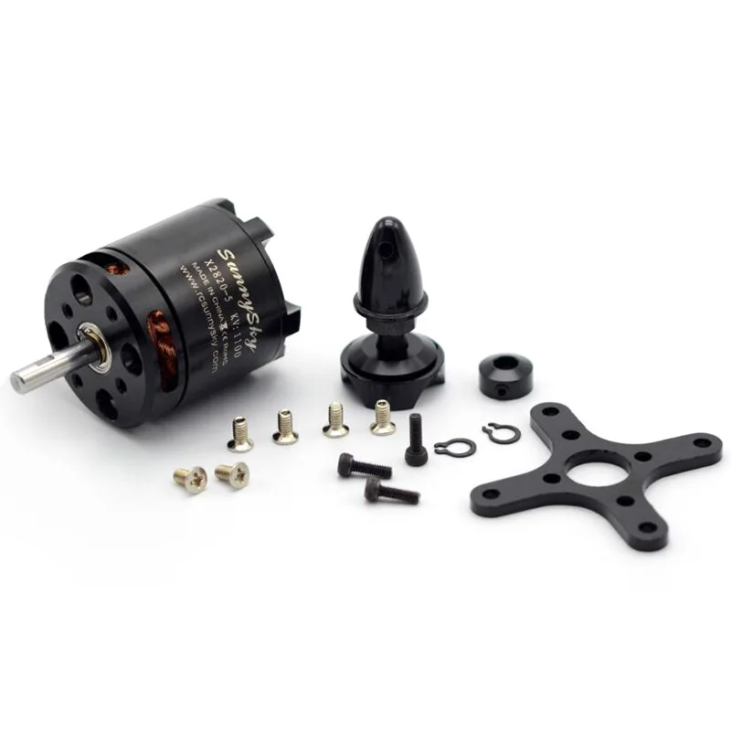 Sunnysky X2820 800KV 920KV 1100KV Бесщеточный двигатель для радиоуправляемого вертолета