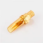 Металл альт мундштук для саксофона профессиональный саксофон мундштук аксессуары Позолоченные Музыкальные инструменты практичные