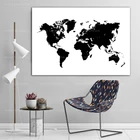 Карта, современные черные и белые карты города, фотография стен, картины для домашнего декора, рамка, художественное оформление