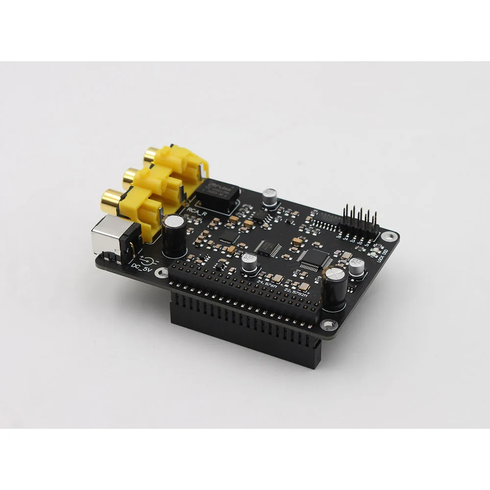 Плата цифрового декодера вещания CS43198 I2S 32bit/384K DSD256 DAC для Raspberry Pi 2B 3B + 4B |