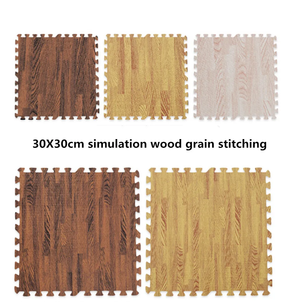 Придверные коврики из ЭВА деревянный нескользящий пол в стиле пэчворк для