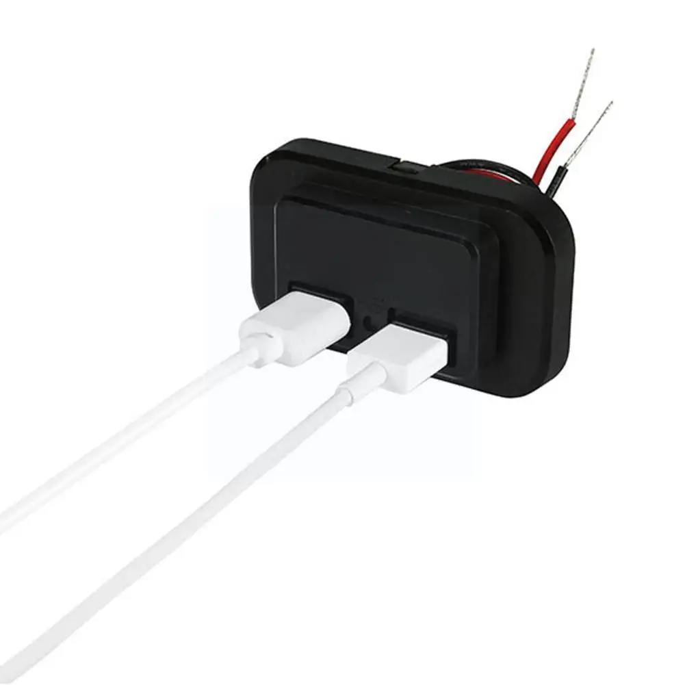

Автомобильное зарядное устройство с двумя Usb-портами, 12 В/24 В, 3,1 А, 4,8 А