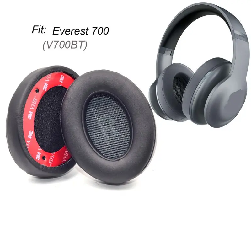 

1 Pair Soft Replacement Ear Pads Leather Ears Cup Cushion for V700BT Headphone