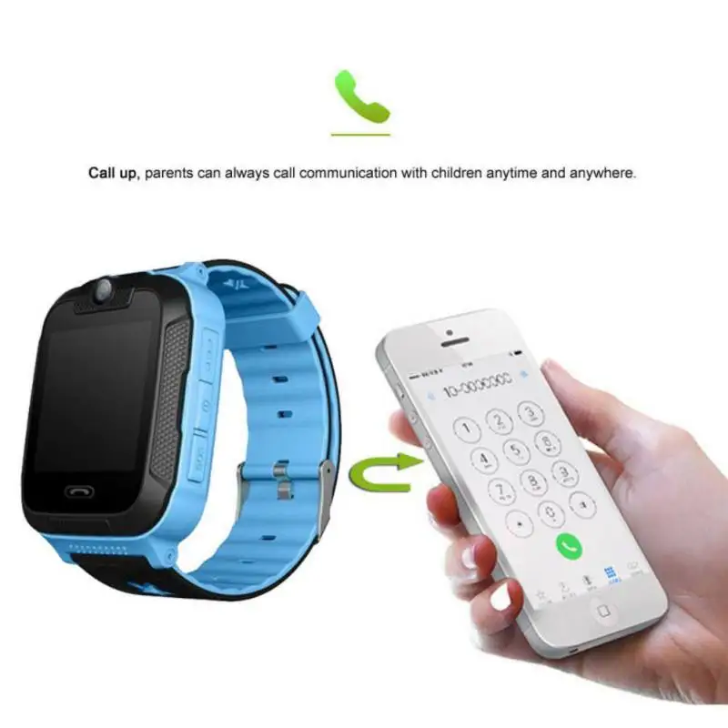 

Children GPS Safety Sports Watch Tracker Monitor Pedometer Camera Wristwatches Kids 3G Smart Watches