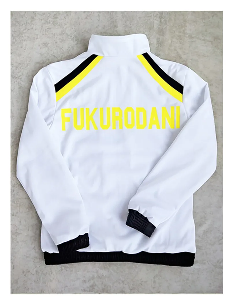 Аниме Haikyuu Fukurodani Академия куртка Bokuto Koutarou Akaashi Keij волейбольная Толстовка комплект