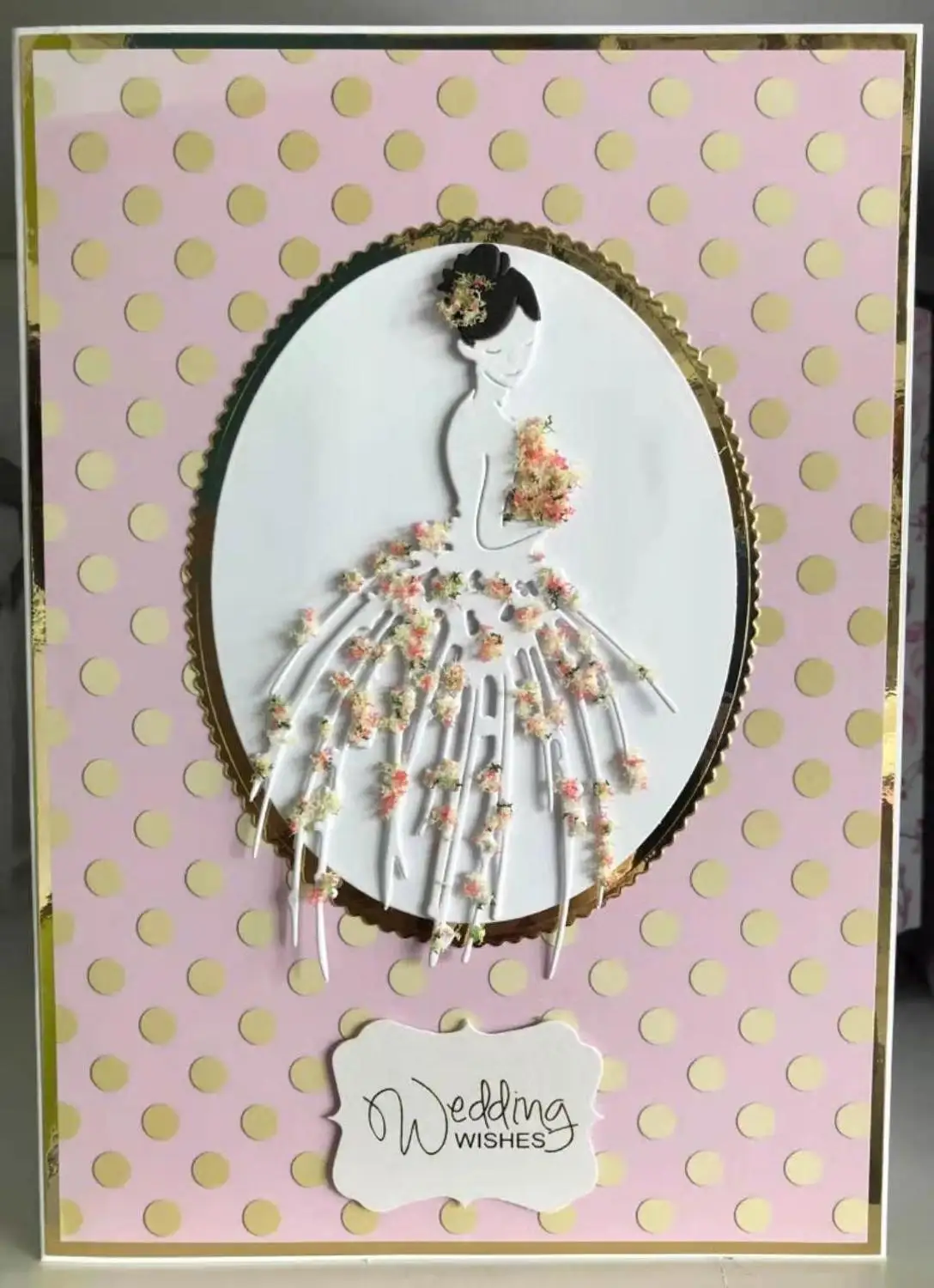 2019 металлические Вырубные штампы для девушек свадьбы сделай сам скрапбукинга