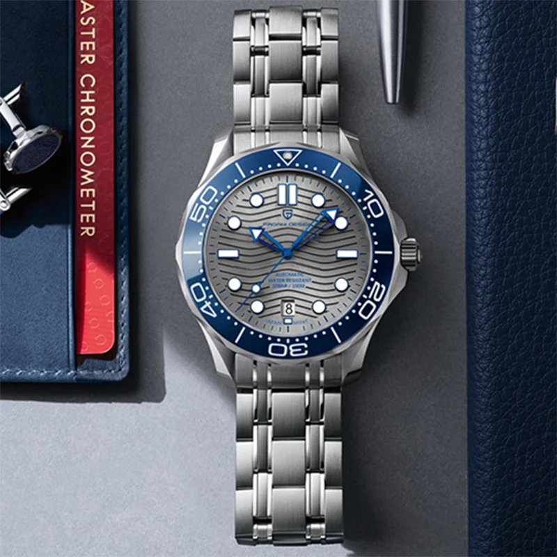 

PAGANI DESIGN New PD-1685 Fashion Business 007 Sports Watch Mechanical Automatic Men's Watch Stainless Steel Sapphire Luminous