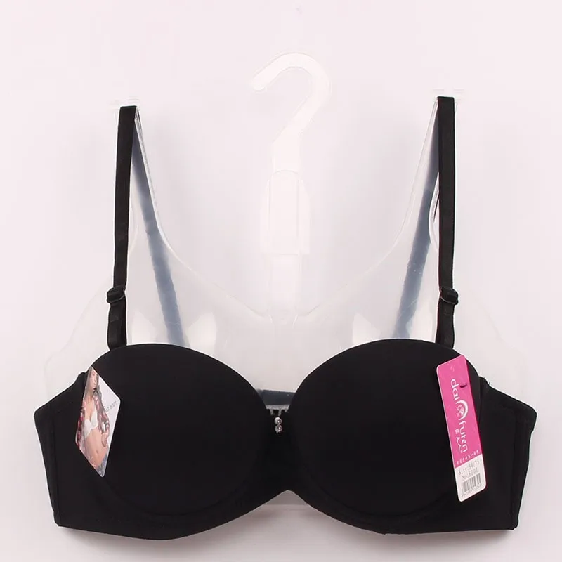 

Push Up Bra Sexy Lingerie Women Underwear Solid Seamless 1/2 Cup Bra Padded Push Up Bra Underwire Bra Solid Color Tracksuit