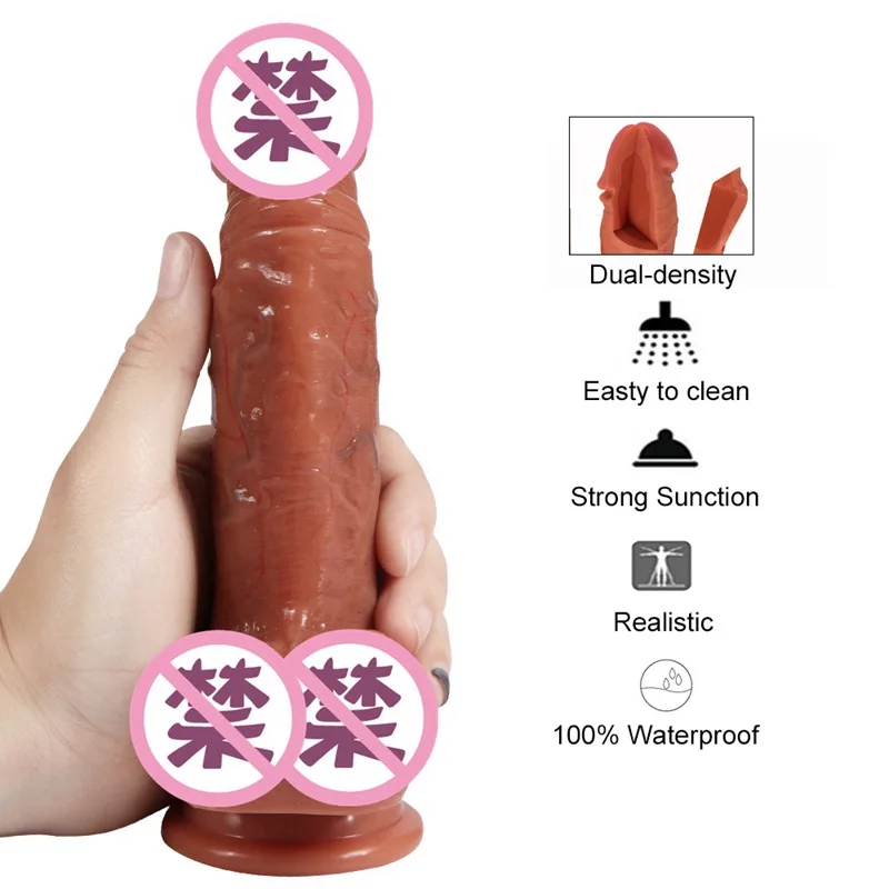 Новая технология двухслойная твердость жидкий силикон имитация поддельный