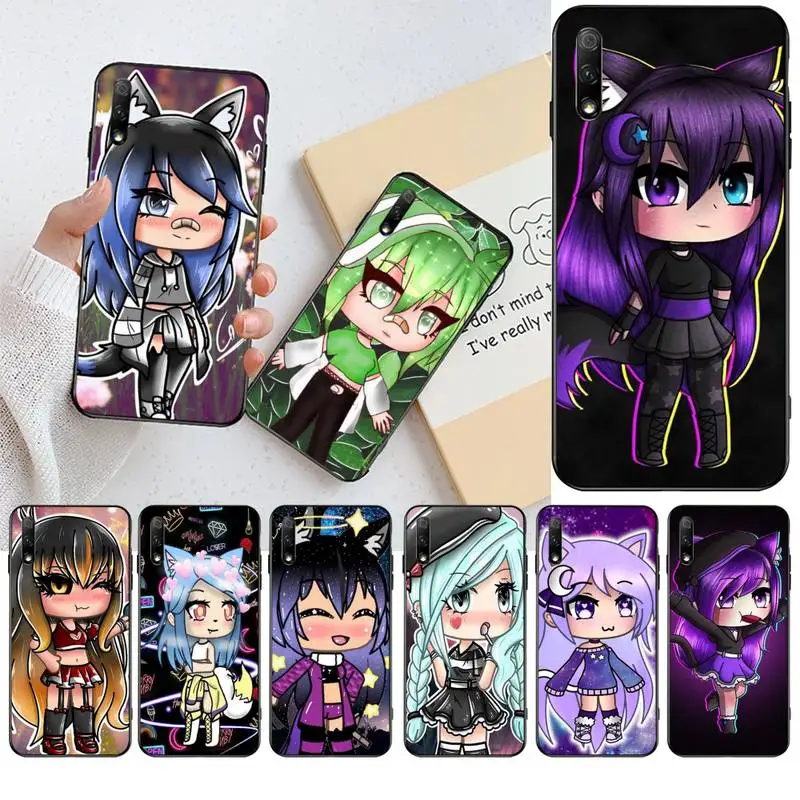 Мягкий чехол для телефона с персонализированным фото в социальной игре Gacha Life Huawei Nova 6se 7 7pro 7se honor 7A 8A 7C