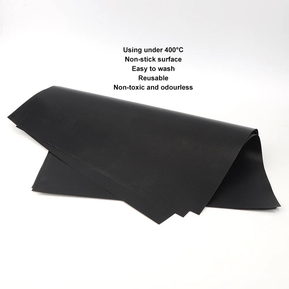 3pcs Reusable Non-Stick BBQ Grill Mat Pad Baking Sheet Meshes Portable Outdoor Picnic Cooking Barbecue Tool Sets | Дом и сад