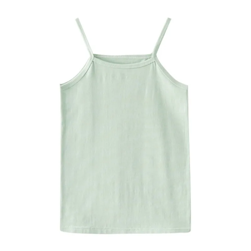 Нательная майка для маленьких девочек детское хлопковое нижнее белье с принтом