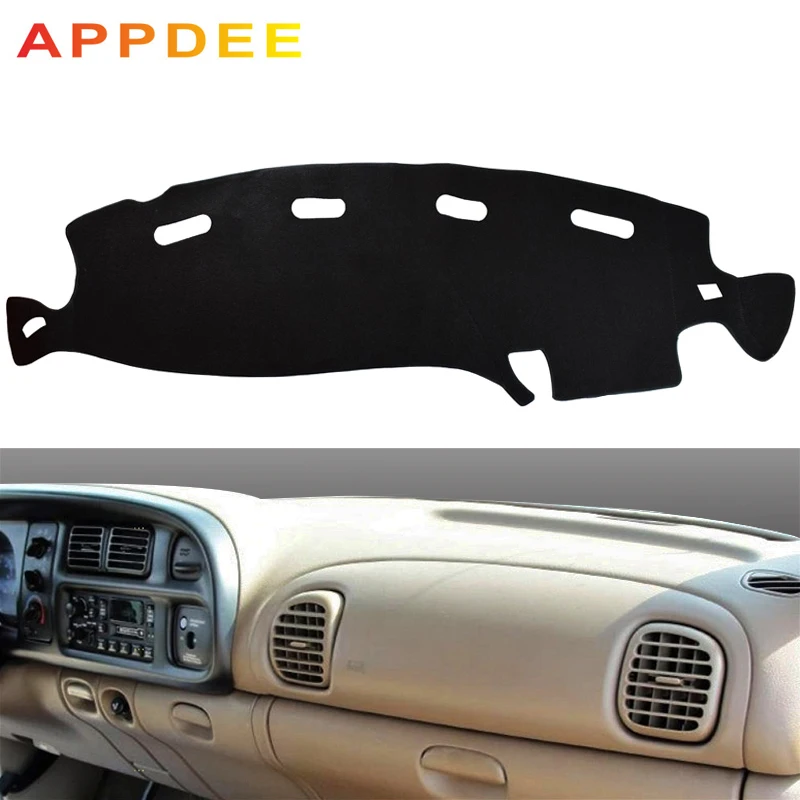 APPDEE для Dodge Ram 1500 2500 3500 1998 1999 2000 2001 тире коврики приборной панели крышки колодки