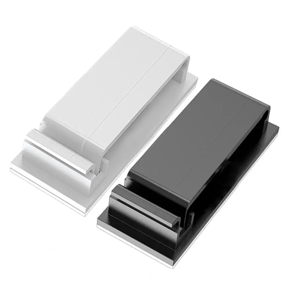 

5 шт. устройство для намотки кабеля компактный Универсальный самоклеящийся Настольный органайзер для передачи данных Органайзер зажим для ...