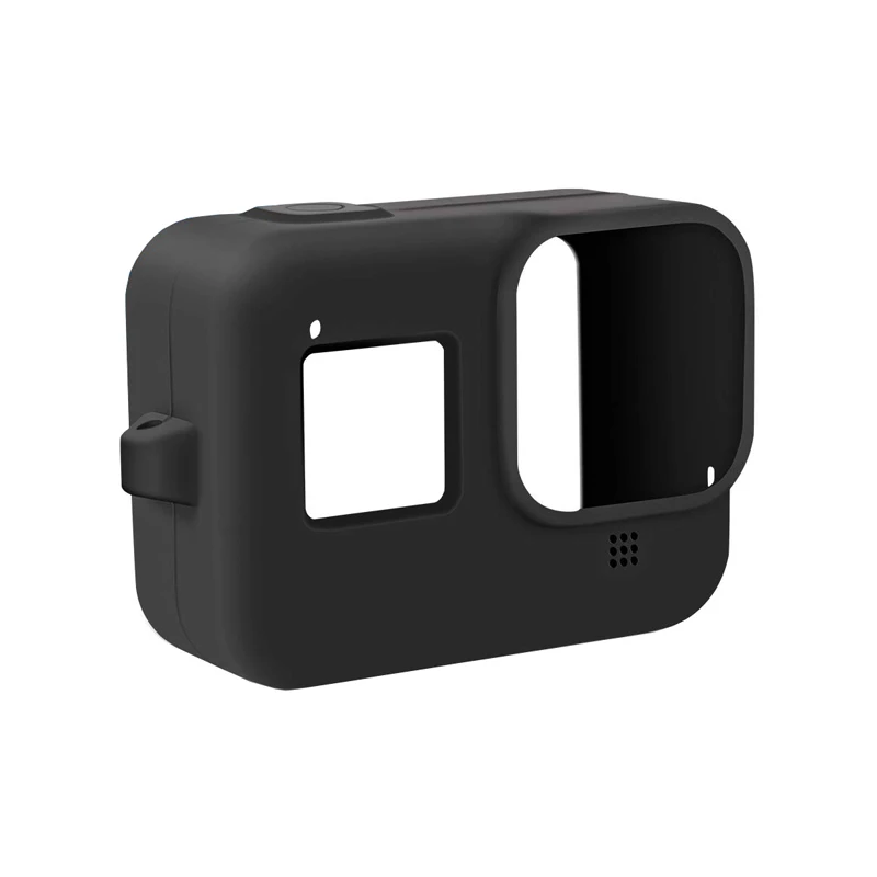 Для GoPro 8 аксессуар Мягкий силиконовый чехол Защитный корпус силиконовый чехол для Go Pro Hero 8 черная Экшн-камера