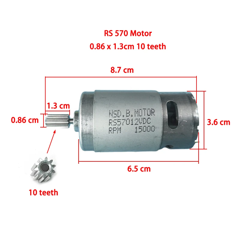 Бесплатная доставка детский автомобиль RS570 6 в 12 В двигатель постоянного тока